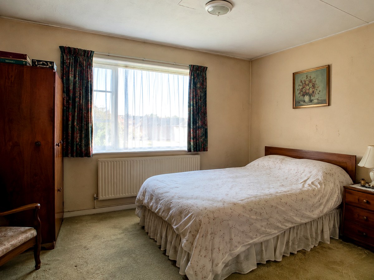 Chambre avant peinture et sol