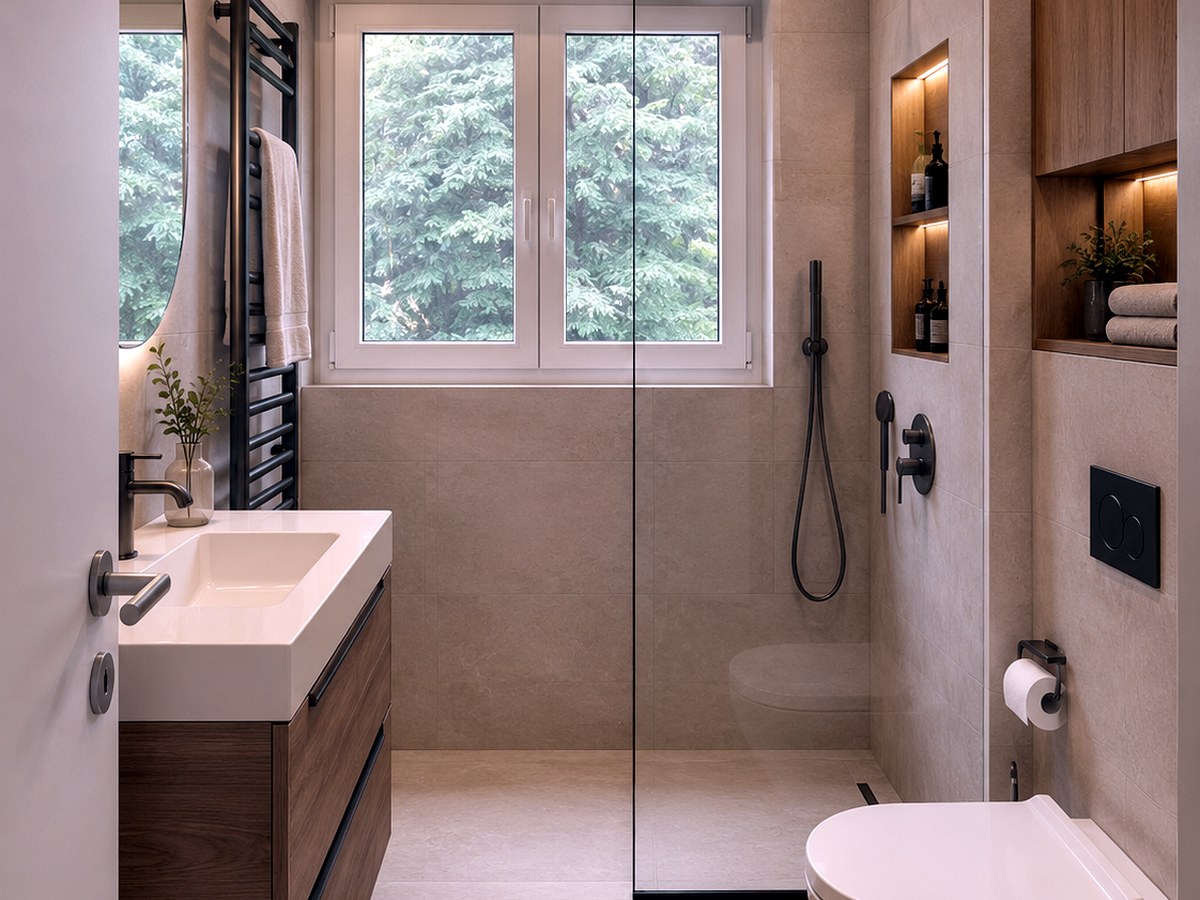 Salle de bain après rénovation